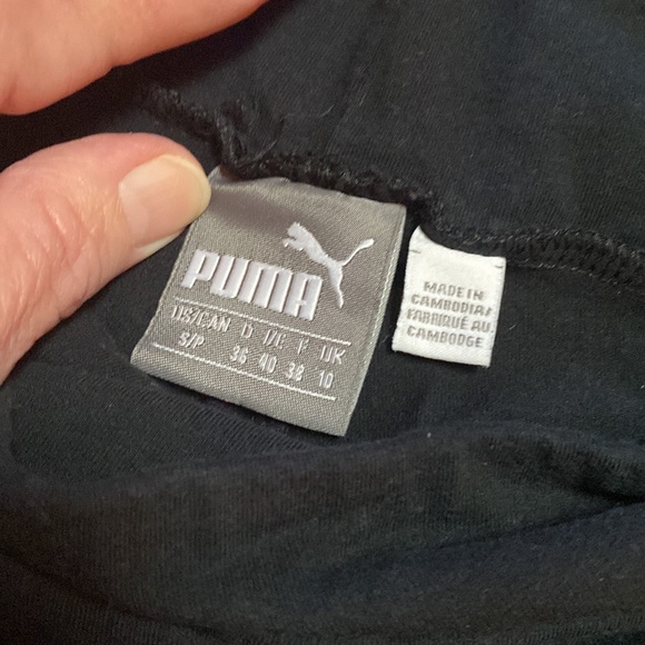 Small black puma capris - Picture 2 of 2